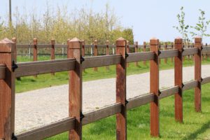 Wallaba fence
